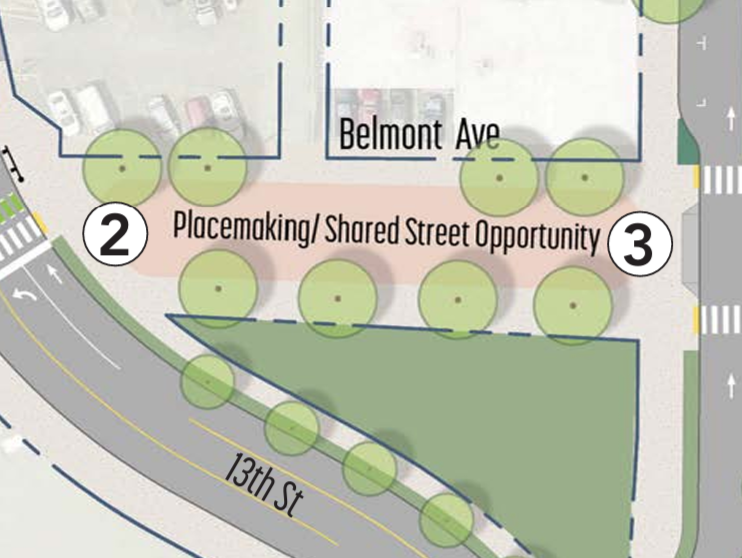 Belmont Shared Street - Future State