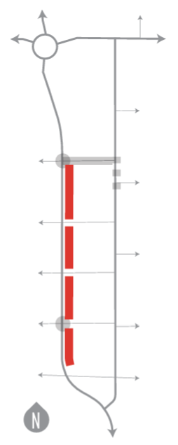 East Sidewalk Along 13th Street project sitemap