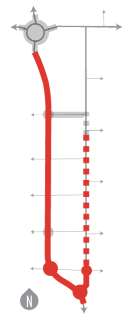 Belmont, 12th, and 13th Intersections & Two-Way Traffic project sitemap