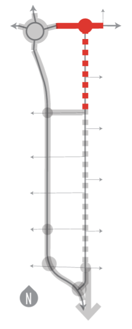 May Street Safe Route to School project sitemap